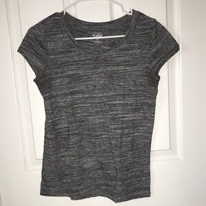 Justice grey shirt size 18